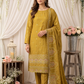 Women's Unstitched Deep Plum 5 Pcs Self Jacquard Sequins Embroidered Suit