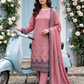 Women's Unstitched Sage Green 5 Pcs Self Jacquard Sequins Embroidered Suit