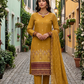 Women's Unstitched burgundy 5 Pcs Self Jacquard Sequins Embroidered Suit